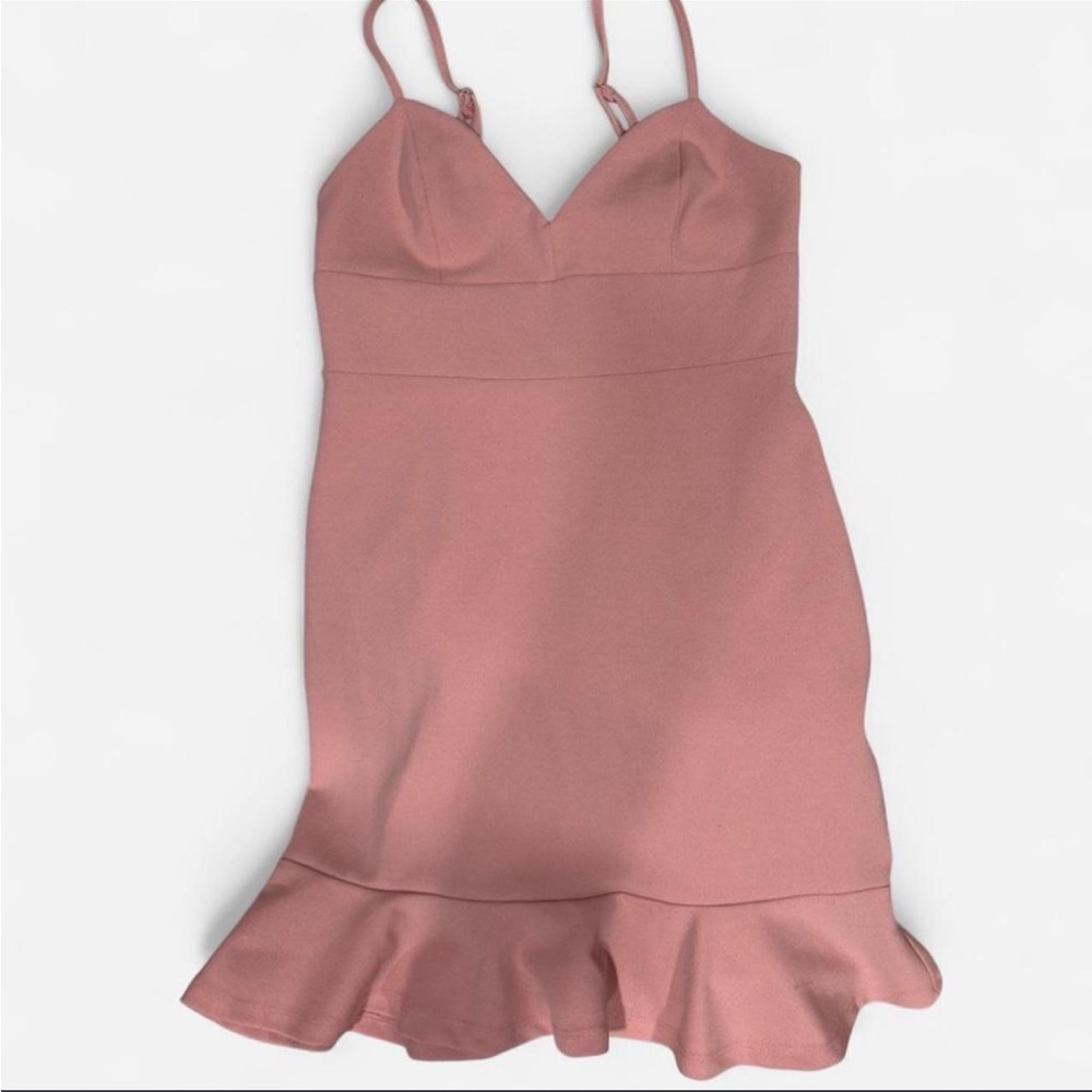 Forever 21 Blush Pink Ruffle Hem Slip